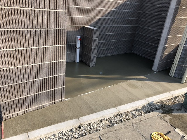 外構工事　施工現場　建設　土木　エクステリア　株式会社武井組